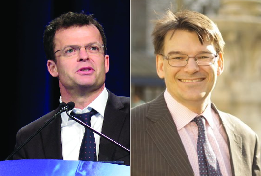 Professor Thomas (Tom) Powles and Professor James Moon