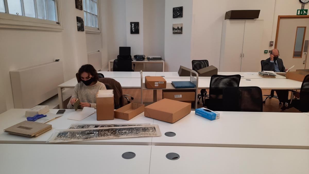The archive space for Barts Health located at in the Kenton and Lucas block at St Bartholomew's Hospital